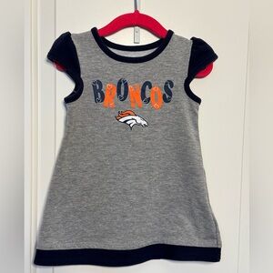 NFL Denver Broncos 2T sleeveless dress